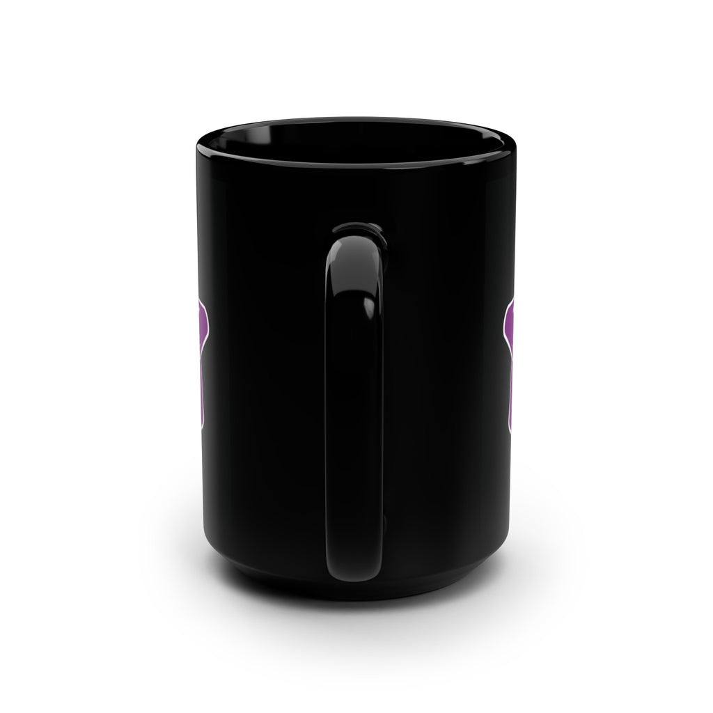 GAPE RIDE Black Mug, 15oz for Queer Magic