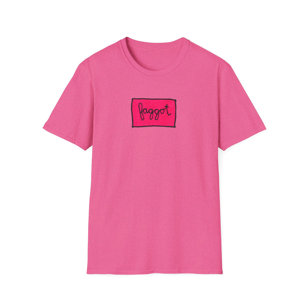 Faggot Pride Unisex Softstyle T-Shirt