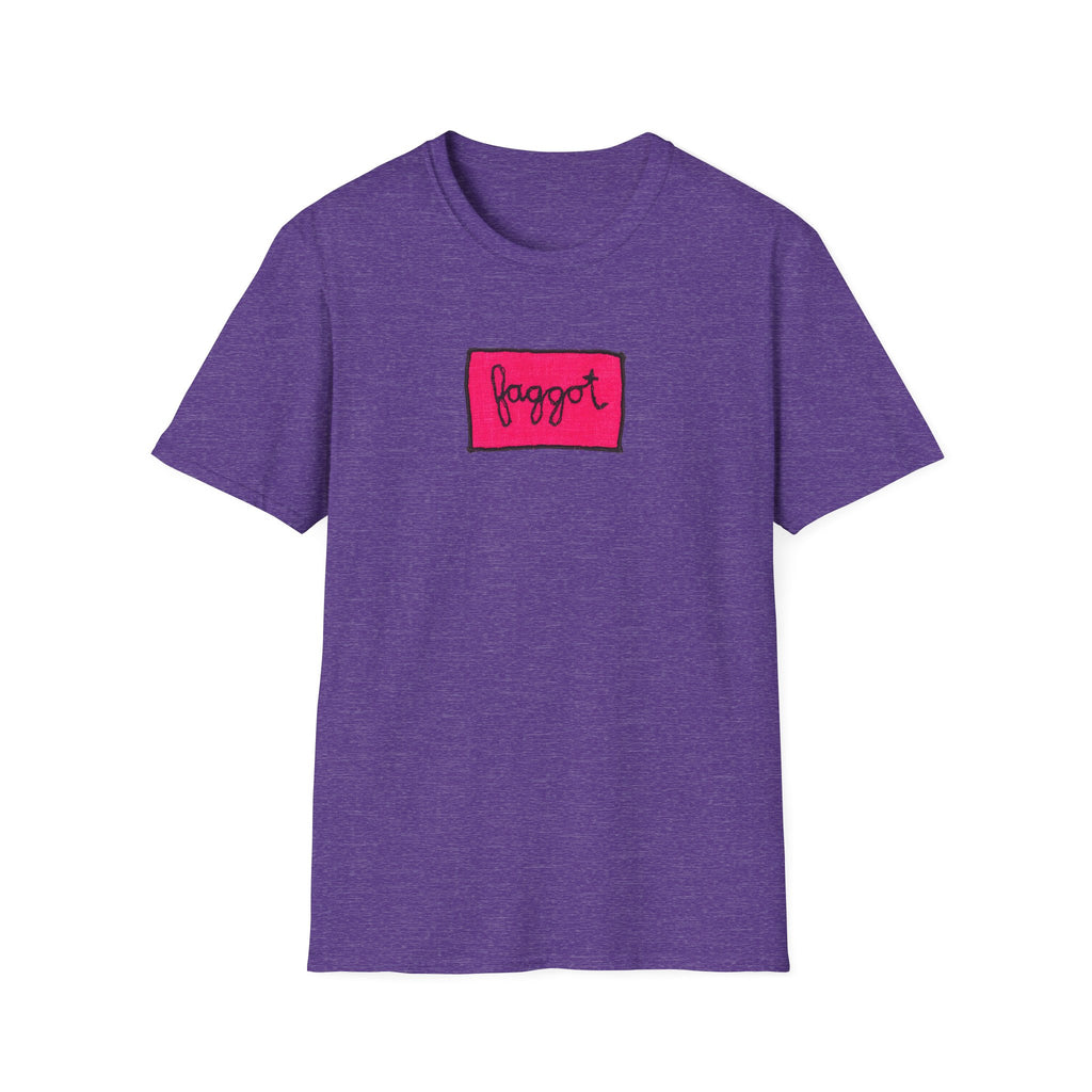 Faggot Pride Unisex Softstyle T-Shirt