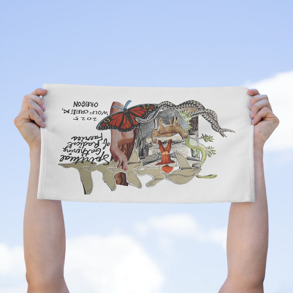 SGRF 2025 Gathering Cum Towel – 11x18, Unique Faerie Theme Towels for Events & Celebrations