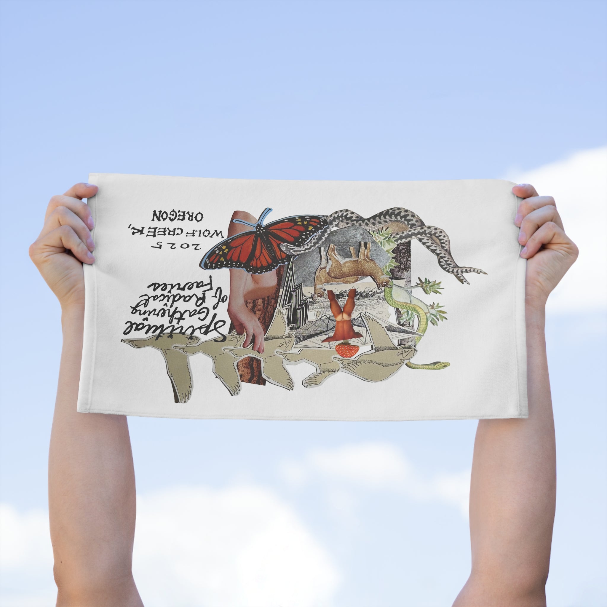 SGRF 2025 Gathering Cum Towel – 11x18, Unique Faerie Theme Towels for Events & Celebrations