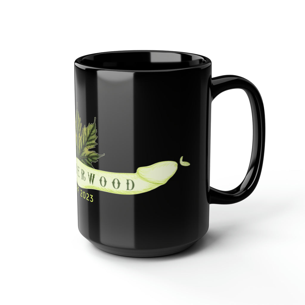 SGRF 2023 Brotherwood Maple Leaf Black Mug, 15oz